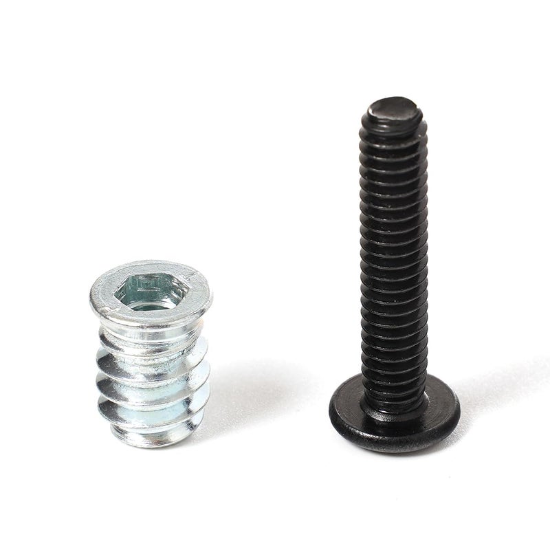 Sprite Science 30 Sets 1/4-20 Threaded Inserts and Bolts Kit for Woodworking Wood Inserts and Bolts - Image 5